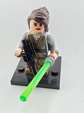 STAR WARS Minifigure Rey Minifigure Star Wars Lego Compatible Minifigure